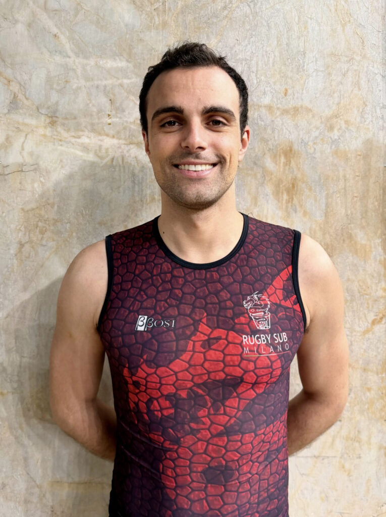 Alessio Nasca, giocatore di Rugby Sub Milano